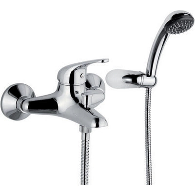MISCELATORE MONOCOMANDO VASCA CON ACCESSORI LINEA ASTRO 2- Cromo- MARIA- pezzi 1