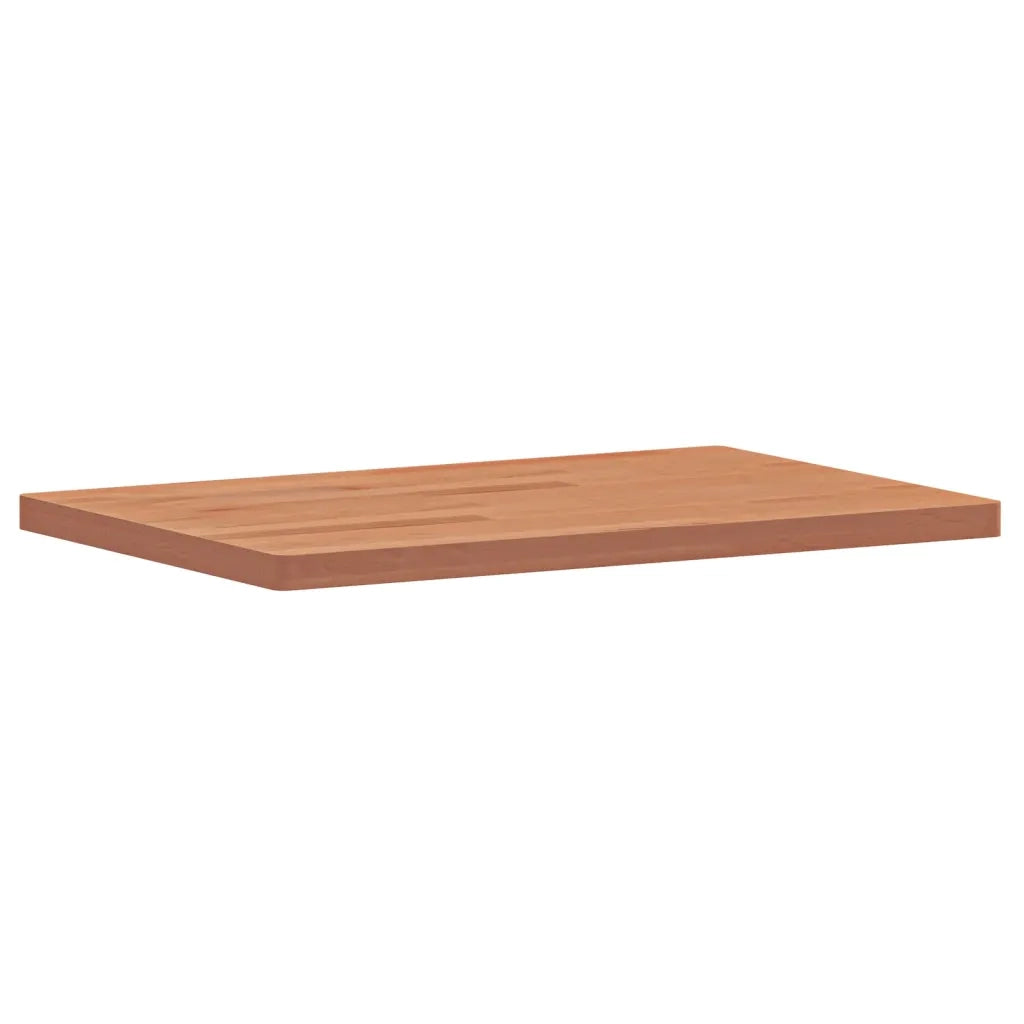 Piano Bagno 60x40x2,5 cm Legno Massello di Faggiocod mxl 107798
