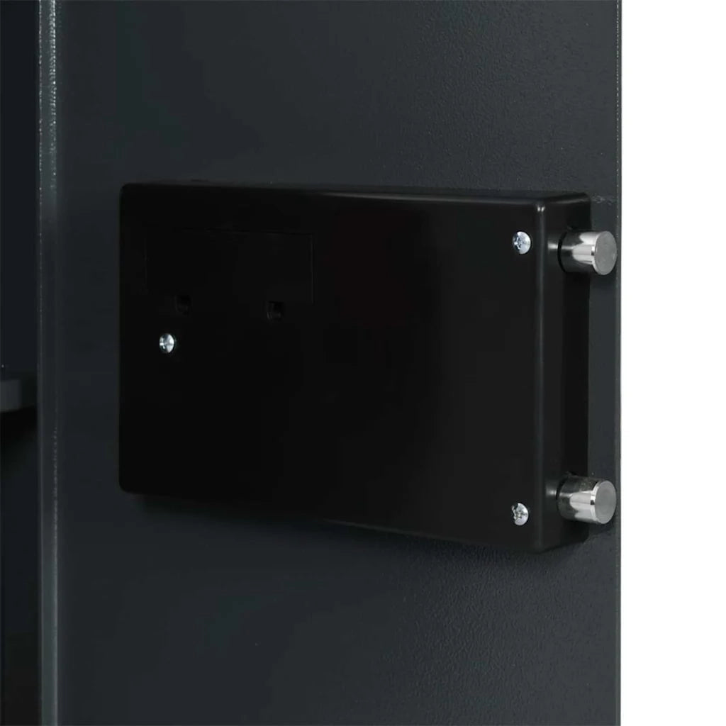 Cassetta di sicurezza digitale Grigio scuro 40 x 35 x 60 cm