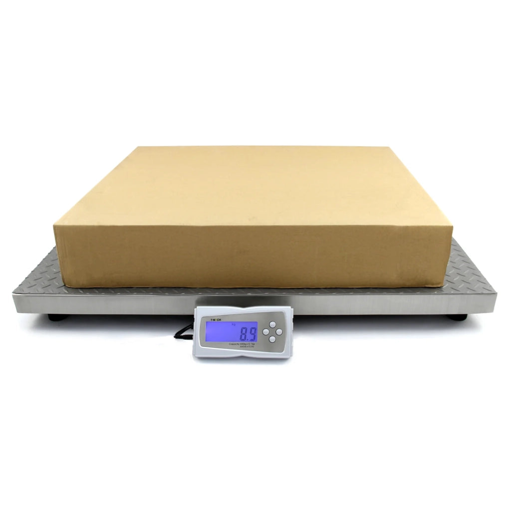 Bilancia Elettronica Industriale 300kg per Magazzini e Fattorie 90cm x 60cm