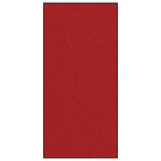 Zerbino | Tappetino Rosso e Nero 120 x 250 cm 100% Poliammide