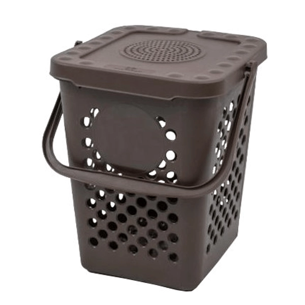 PATTUMIERA ECOPLUS FORATA 10 lt - cm 24x25,5x29,5h
