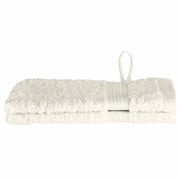 Asciugamano per Ospiti SOLUND 2 pz | Teli per bagno Crema 15 x 21 cm 550 gsm