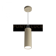 SHAPE SOSPENSIONE TUBO H.25 1 LUCE SABBIA 1143-S25-SA