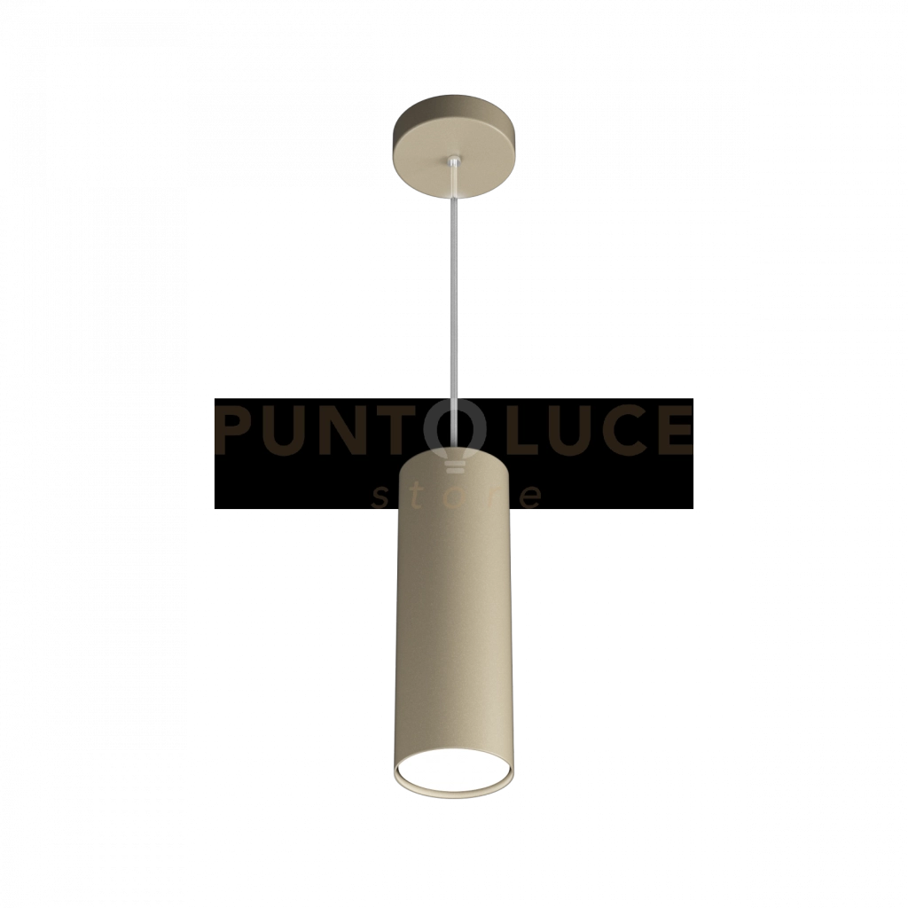 SHAPE SOSPENSIONE TUBO H.25 1 LUCE SABBIA 1143-S25-SA