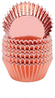 Caselle per muffin 100 pezzi - Forme mini cupcake - Foglio di alluminio/papier - Rosso scuro - Resistente al calore - Sicuro per alimenti - Forme per cupcake mini