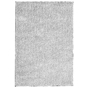 Tappeto shaggy grigio 140 x 200 cm moderno tappeto rettangolare trapuntato a Pelo Lungo