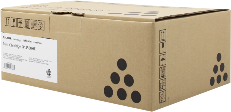 Ricoh 407648 cartuccia toner 1 pz Originale Nero
