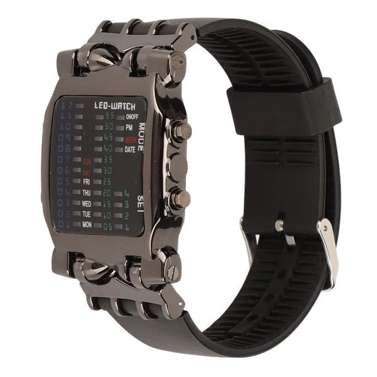 Orologio digitale in silicone con forma di granchio, acqua resistente, polso comodo e higienico