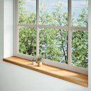 vidaXL Davanzali 2 pz Marrone Chiaro 160x30x2 cm Legno Massello Rovere