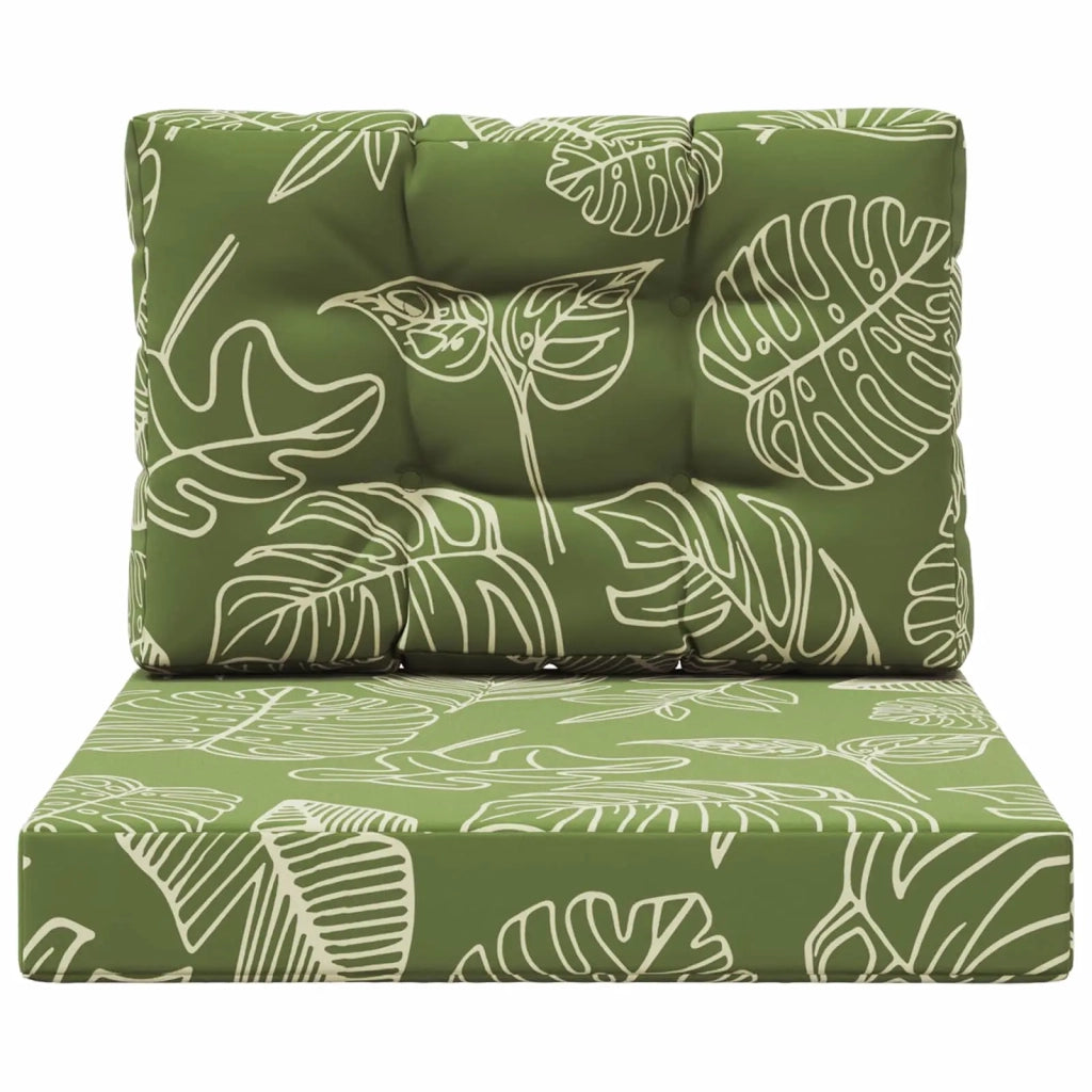 Cuscino per divano da esterno 2 pcs Design a foglia Poliestere
