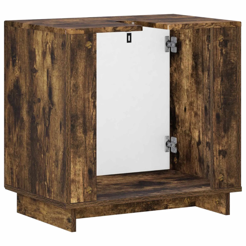 Mobile da bagno Rovere Fumo 60 x 41 x 58 cm 8011617