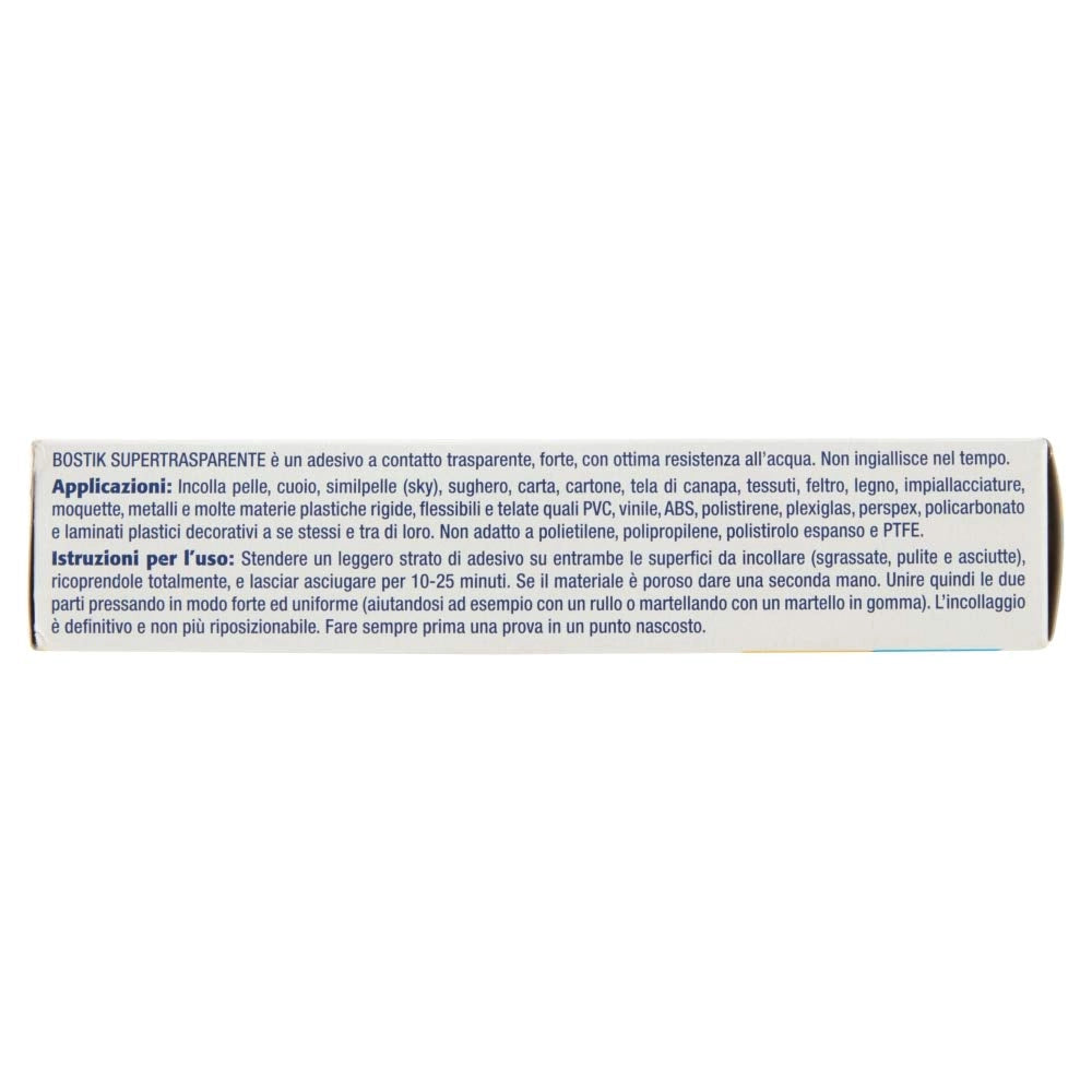 Colla Supertrasparente 50 Gr Bostik