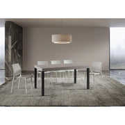 Tavolo allungabile 160/244x80 cm Everyday telaio Antracite - Cashmere