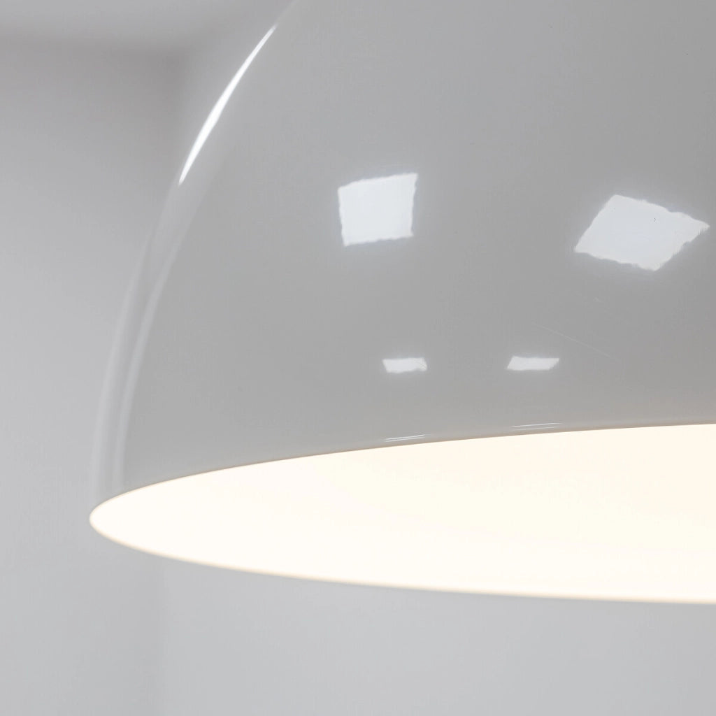 Lampada a sospensione tavolo moderna bianca Nowodvorski Hemisphere