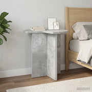 Tavolo laterale 2 pcs Grigio Cemento Ø 39 x 38 cm
