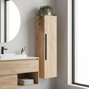 Colonna bagno sospesa Modular colore rovere miele 35x30x120H