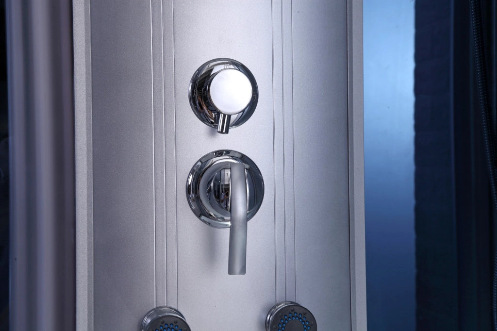 Cabina con vasca idromassaggio touch, ozonoterapia, cromoterapia, bagno turco, full optional 150x85cm Sicorage Theraf
