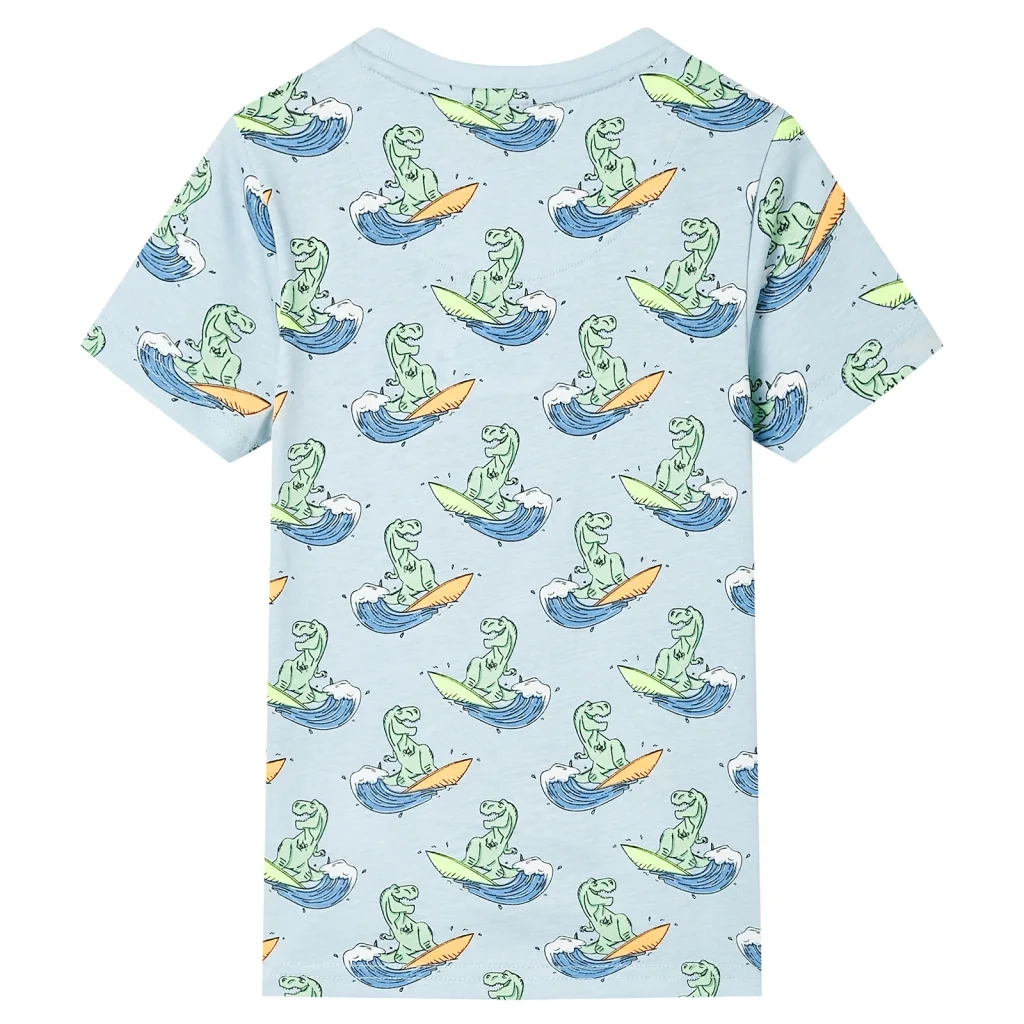 Pigiama da Bambino a Maniche Corte Azzurro 104 CFW7030809
