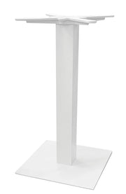 Basamento in alluminio e acciaio Greenwood Colore: Bianco, Materiale: Alluminio e Acciaio