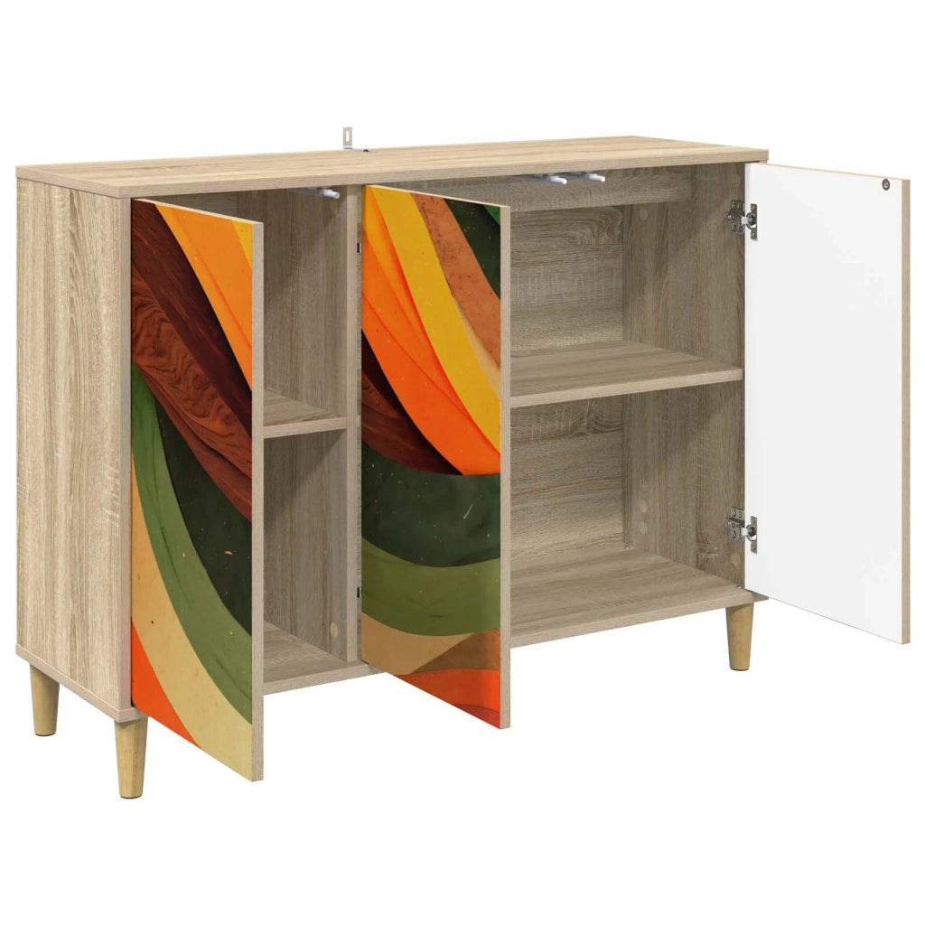 Credenza BONN Sonoma 102 x 33 x 75 cm Legno ingegnerizzato 8006961