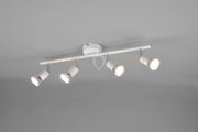 PARIS SENZA LAMPADINA BARRA 4 LUCI BIANCO ATTACCO GU10 L. 50CM