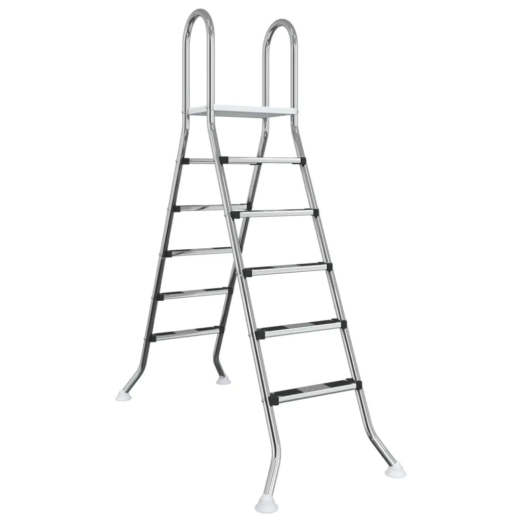 Scala per piscina fuori terra 224 x 175 cm 5-Gradino 42032424