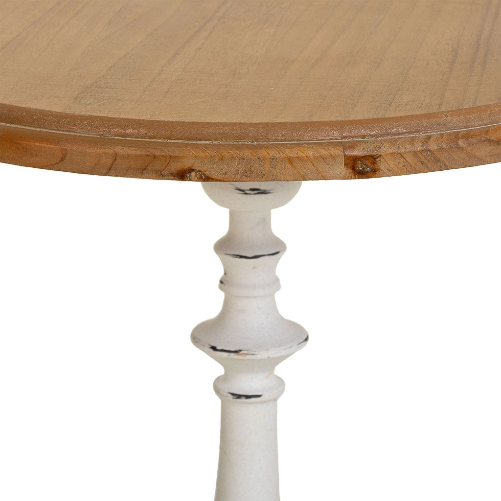 Tavolino in legno marrone 50x50x65