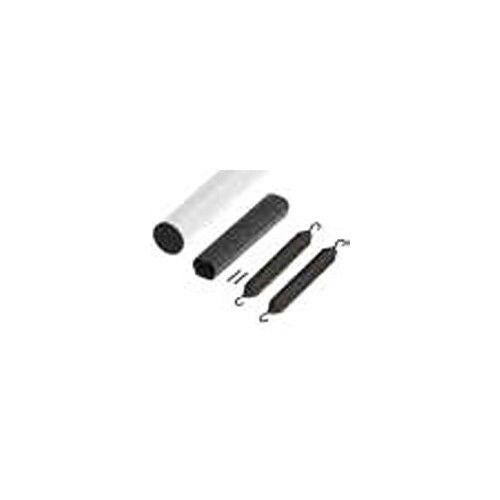 ASTA IN ALLUMINIO 4,2+4,2 M Ø 90 MM + GIUNTO + MOLLE KEY AUTOMATION ASTL8 NUOVO