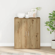Credenza Rovere Artigianale 60x31x70 cm in Legno Multistrato