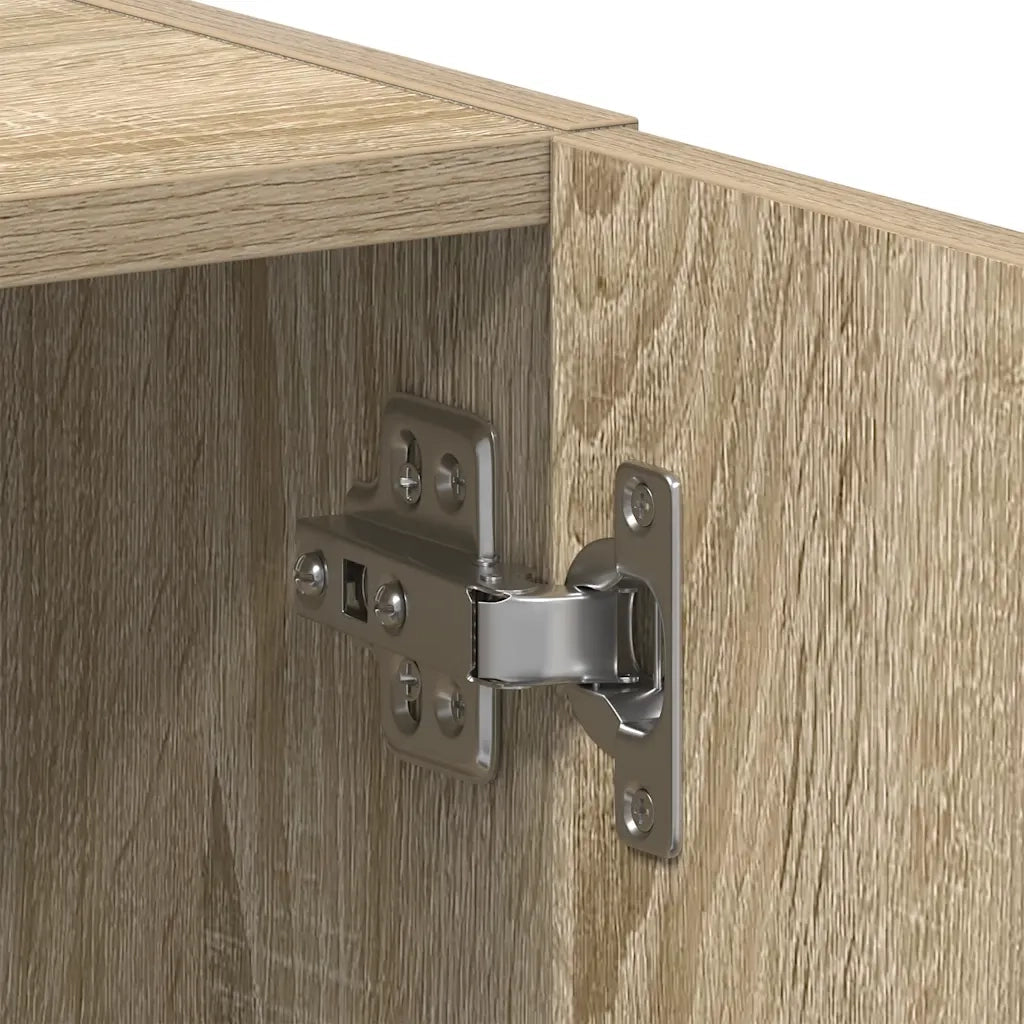 Mobile Lavatrice Rovere Sonoma 64x24x190 cm in Truciolato CFW9245064