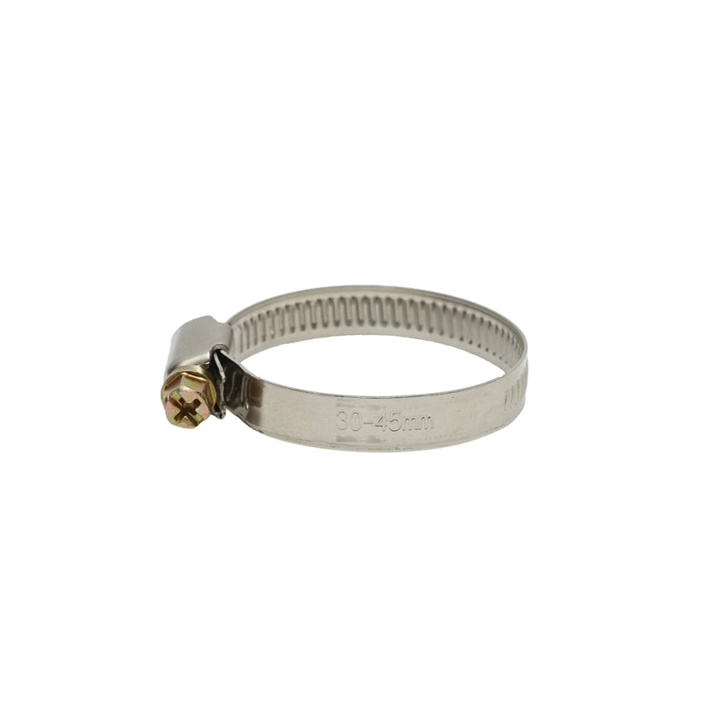Collare per tubo in acciaio inox regolabile, 30-45A