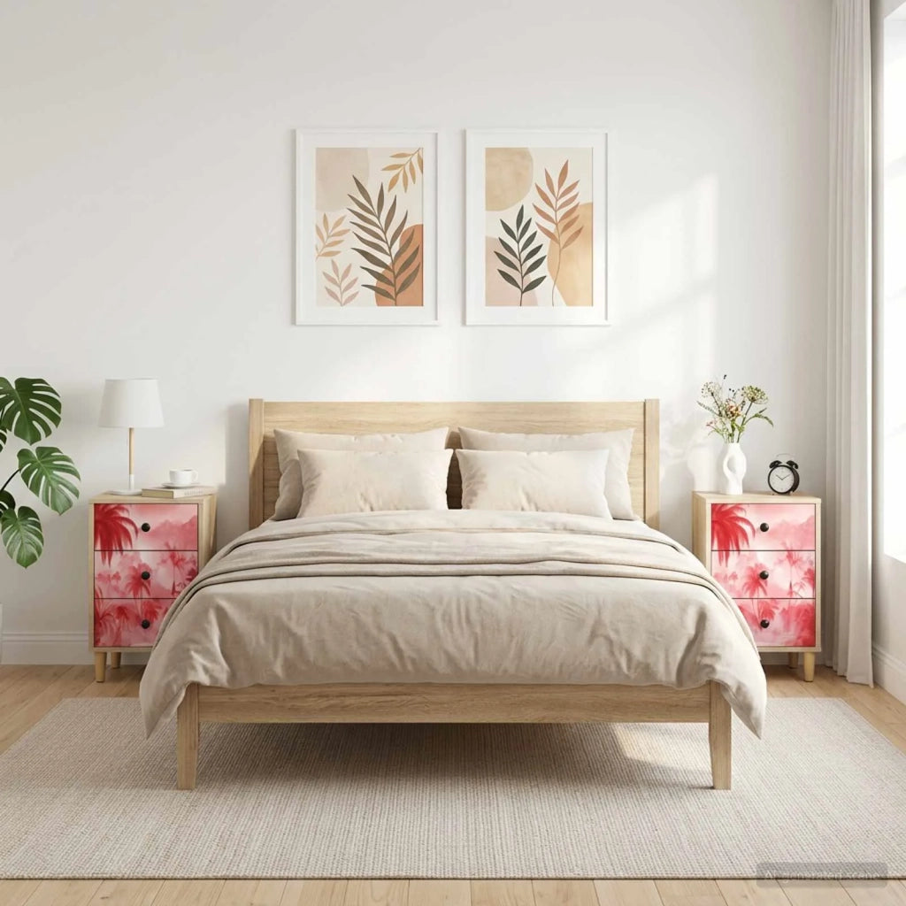Armadio da Notte AACHEN 2 pz Rovere Sonoma 36 x 33 x 60 cm 8007304