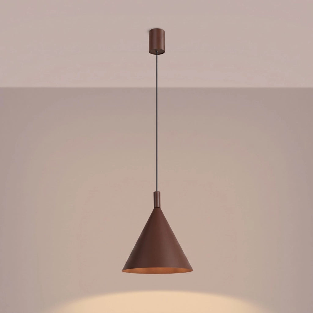 Lampada a sospensione NOX 25 marrone