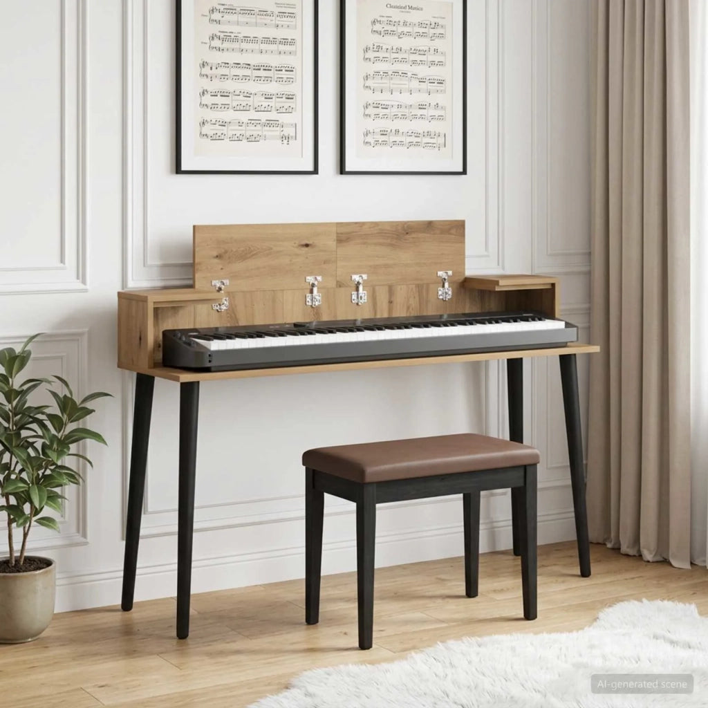Scrivania studio Rovere Artigianale 130 x 36 x 19,5 cm 8006707