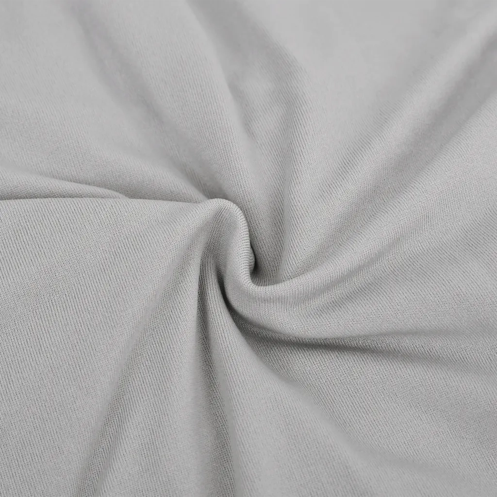 Fodera Elasticizzata Divano 4 Posti in Jersey Poliestere Grigio cod mxl 51694