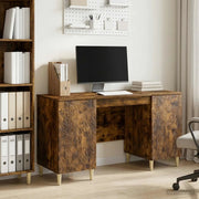 Scrivania Rovere Fumo 142,5 x 50 x 75 cm Legno ingegnerizzato 3414617