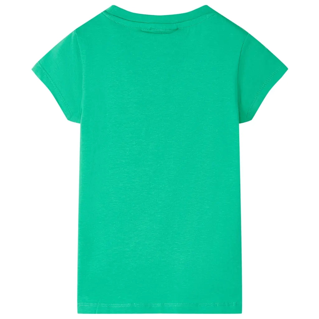 Maglietta da Bambina Verde 128 11062