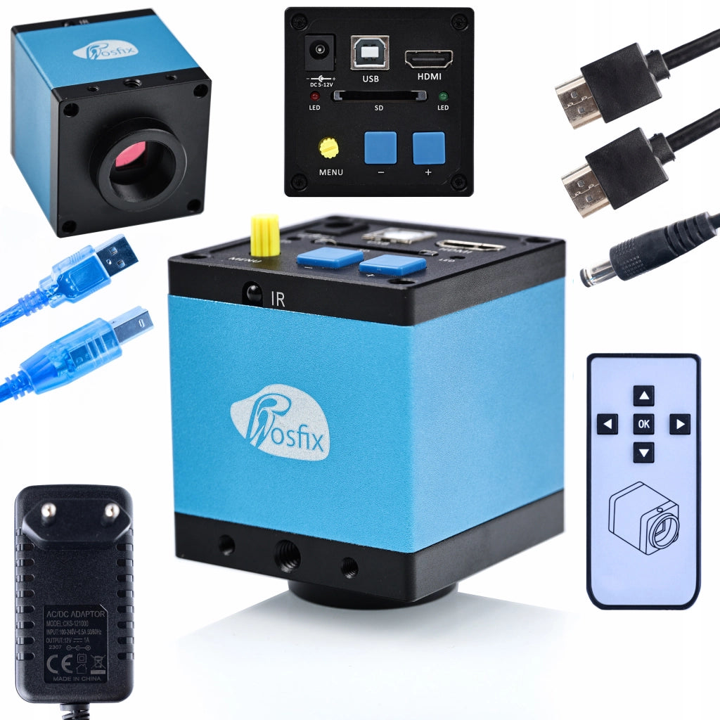 Camera Microscopica Mensa Pro KMMP-HDMI-USBI – Alta Fedeltà Cromatica | Sensore Sony 16MP, HDMI/USB
