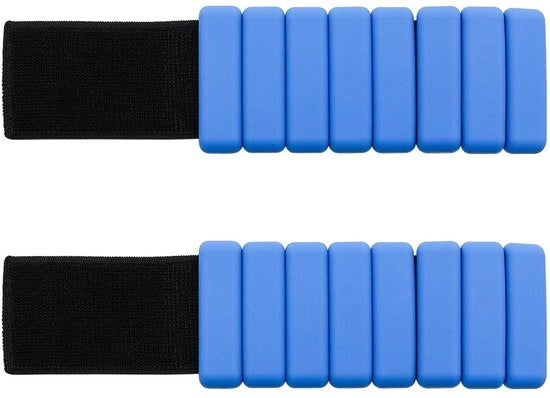 Maniglie di peso 1 kg - Portatile - Regolabile - In silicone - Per yoga/dansa/corsa - Comodi e idonei per la pelle - Pesi per la schiena
