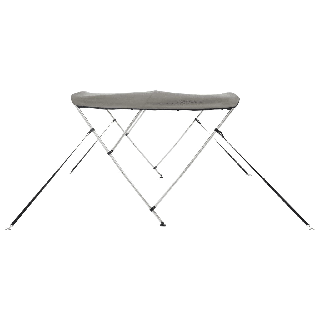 Bimini di Prua Pareti Laterali Rete 3 Archi 183x(154-167)x137cm