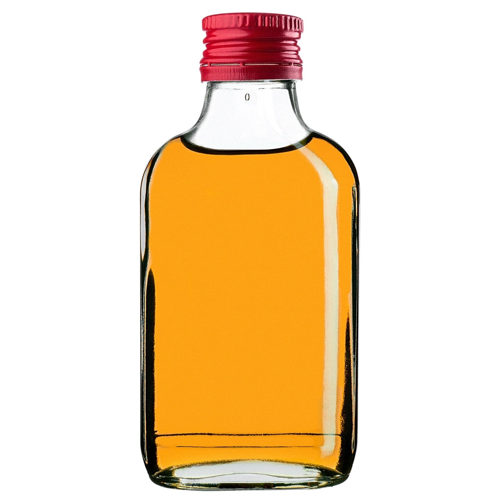 KADAX Flask Bottle 100ml Con Tappo Rosso 10pz.