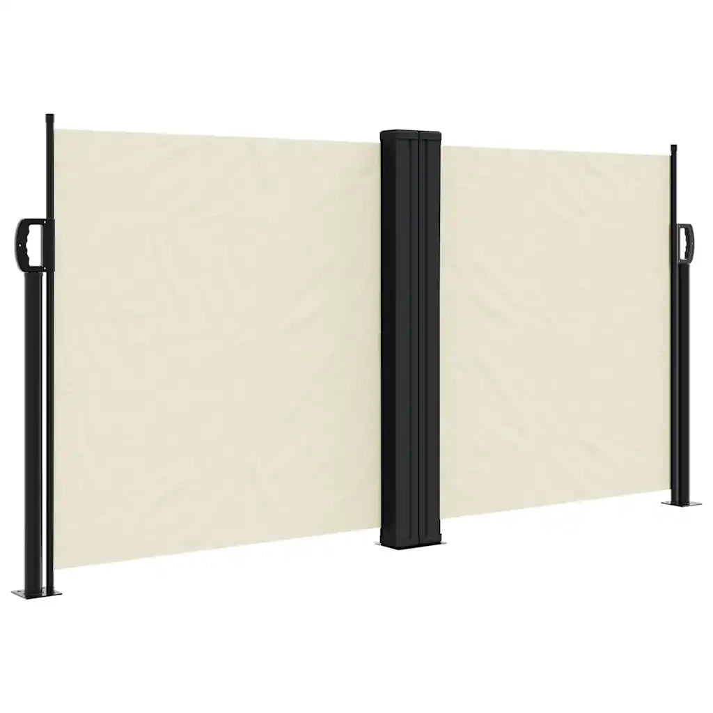 Tenda da Sole Laterale Retrattile Crema 120x1200 cm 4004790