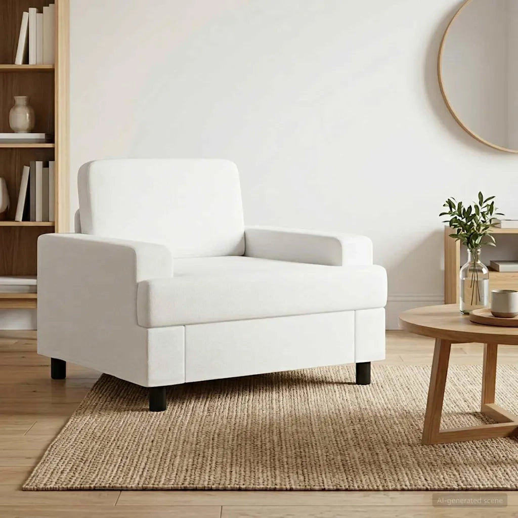 Poltrona Bianco Tessuto 42043464