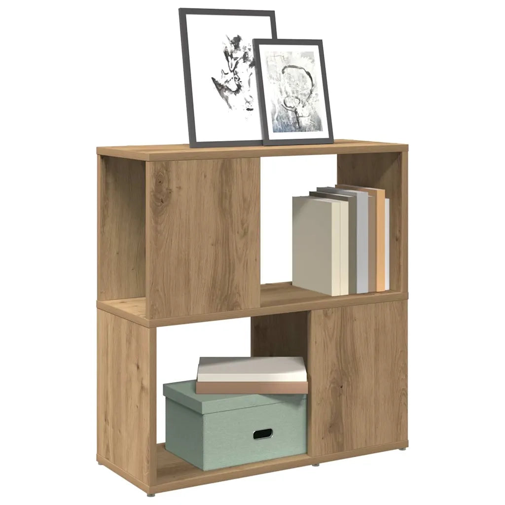 Libreria Rovere Artigianale 60x24x63 cm Legno Multistrato 856729