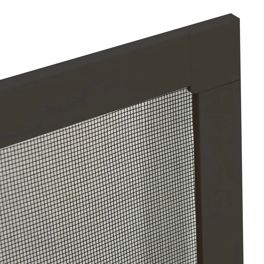 Zanzariera per Finestre Antracite 90x120 cm CFW8280339