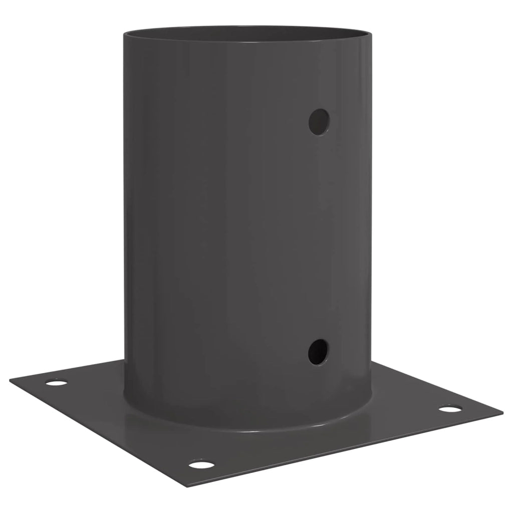 Ancora rotonda per terreno 12 pz Antracite 15 x 15 x 15 cm CFW2335921