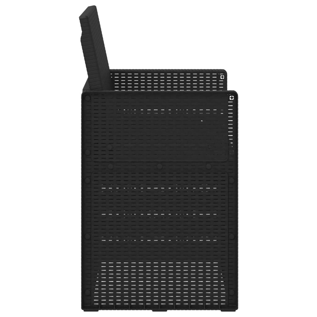 Sedie da pranzo da giardino 2 pcs Antracite 53 x 47 x 88,5 cm