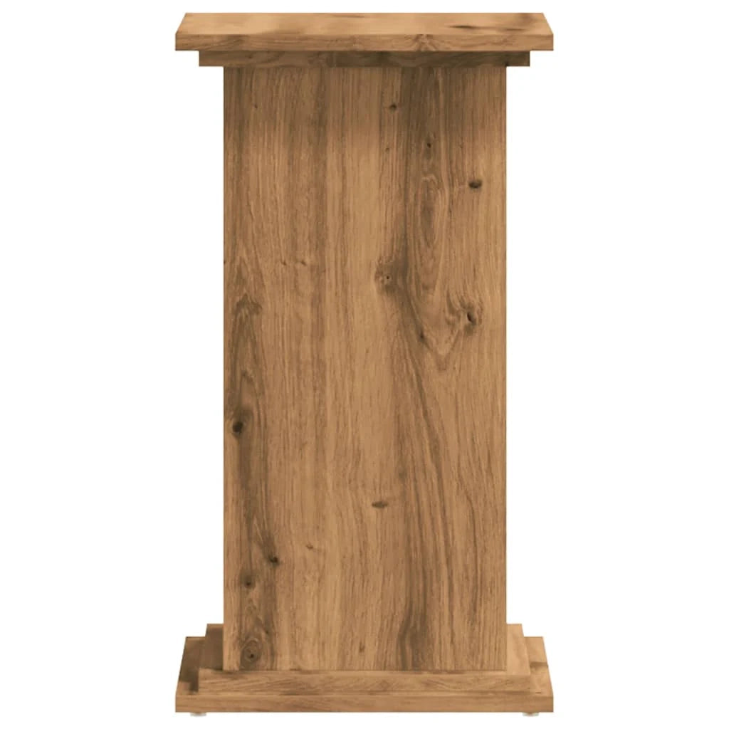 Portavasi mobiletto portafiori 33 x 33 x 60 cm legno ingegnerizzato marrone 02_0045147