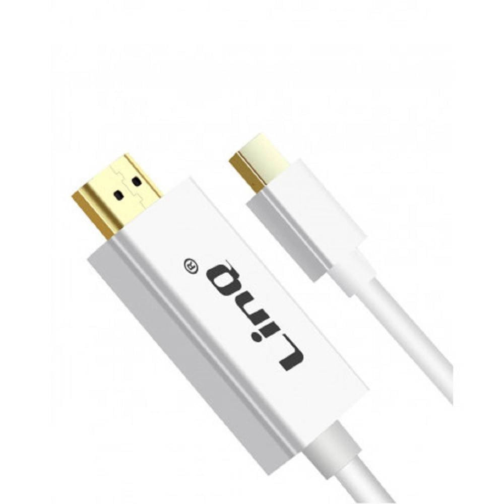 Trade Shop - Cavo Adattatore Mini Displayport Maschio A Hdmi Maschio 1.8mt Full Hd 1080 Mdh-18b -